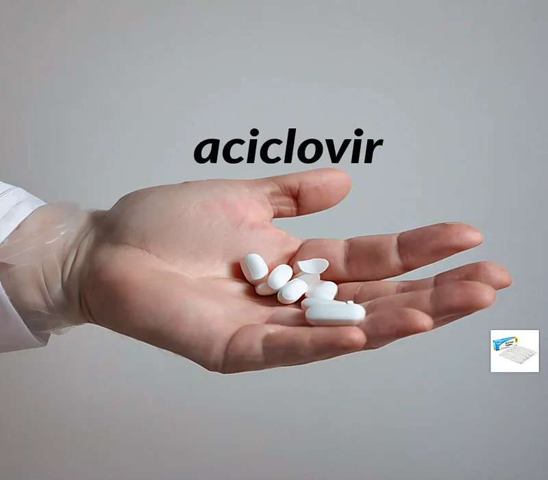 El aciclovir requiere receta medica